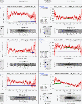 Examples of ACS grism spectra